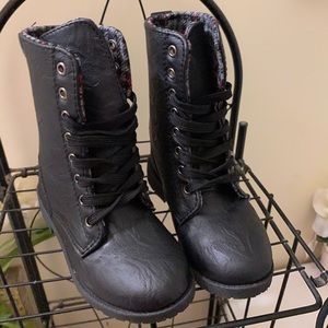 Black Combat Boots